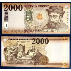 Hongrie P.204c, TTB Billet de 2000 Forint 2020 Bethlen Gabor