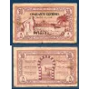 Tunisie P.54, B, Billet de 50 centimes 15.7.1943 Régence de Tunis