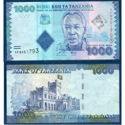 Tanzanie P.41a, TTB Billet de 1000 shillings 2010