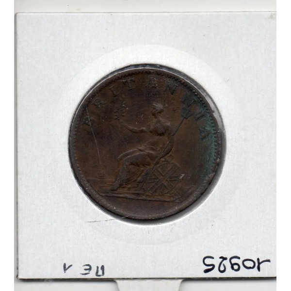 Grande Bretagne 1/2 Penny 1807 TTB+, KM 662 pièce de monnaie