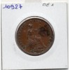 Grande Bretagne 1/2 Penny 1854 TTB+, KM 726 pièce de monnaie