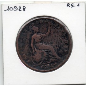 Grande Bretagne Penny 1841 B, KM 739 pièce de monnaie