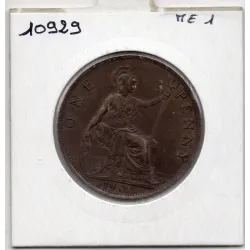 Grande Bretagne Penny 1901 Sup+, KM 790 pièce de monnaie