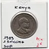 Kenya 1 shilling 1989 Sup, KM 20 pièce de monnaie