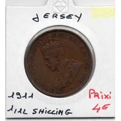 Jersey 1/12 Shilling 1911 TTB, KM 12 pièce de monnaie