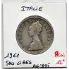 Italie 500 Lire 1961 TTB,  KM 98 pièce de monnaie