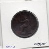 Grande Bretagne 1/2 Penny 1806 B+, KM 662 pièce de monnaie