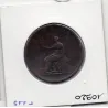 Grande Bretagne 1/2 Penny 1806 B+, KM 662 pièce de monnaie