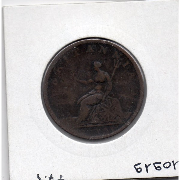 Grande Bretagne 1/2 Penny 1806 B+, KM 662 pièce de monnaie