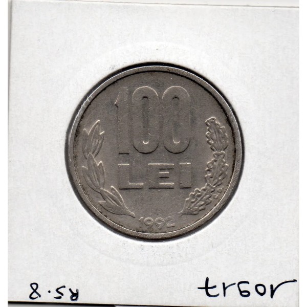 Roumanie 100 lei 1992 Sup, KM 111 pièce de monnaie