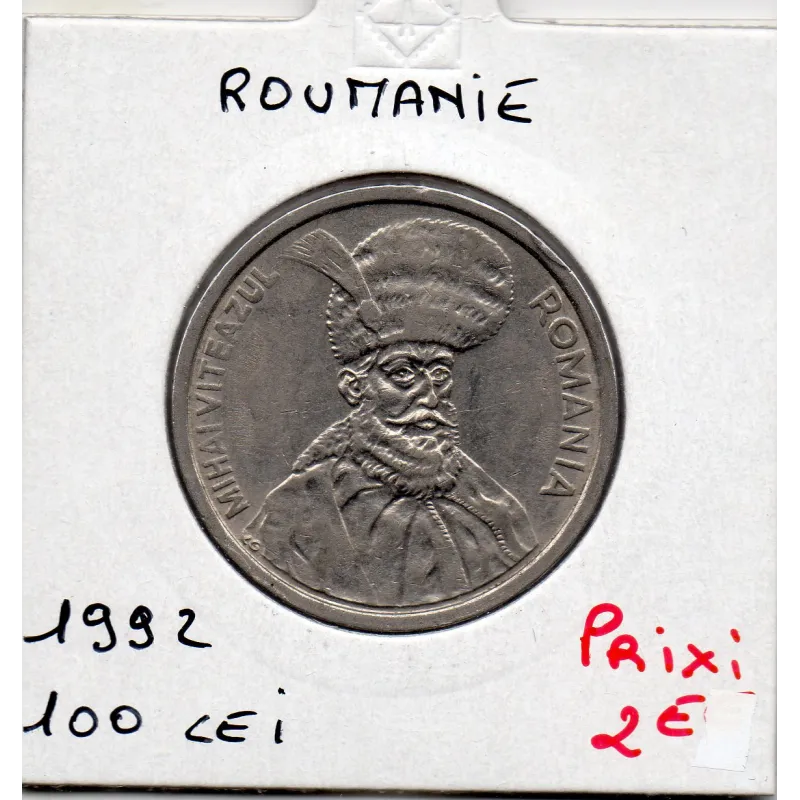 Roumanie 100 lei 1992 Sup, KM 111 pièce de monnaie Roumanie 100 lei 1992 Sup, KM 111 pièce de monnaie