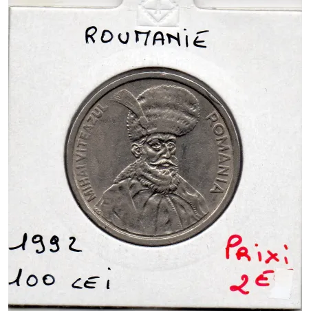 Roumanie 100 lei 1992 Sup, KM 111 pièce de monnaie