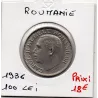 Roumanie 100 lei 1936 Sup, KM 54 pièce de monnaie