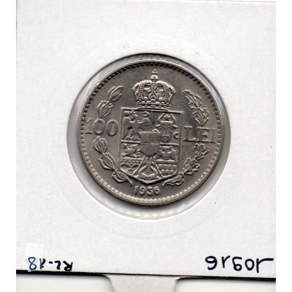 Roumanie 100 lei 1936 Sup, KM 54 pièce de monnaie