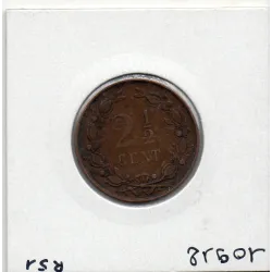 Pays Bas 2 1/2  cents 1881 TB, KM 108  pièce de monnaie