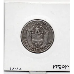 Panama 1/4 de Balboa 1947  TTB-, KM 11.1 pièce de monnaie