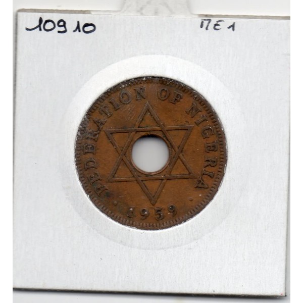 Nigeria 1 penny 1959 TTB KM 2 pièce de monnaie