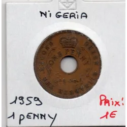 Nigeria 1 penny 1959 TTB KM 2 pièce de monnaie
