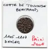 Languedoc, Comté de Toulouse, Bertrand (1105-1112) Denier