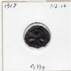 Auvergne, évêché du Puy, anonyme (1000-1150) denier du trésor d'Argentat