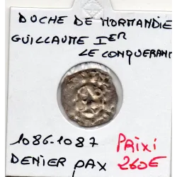 Duché de Normandie, Guillaume 1er le Conquérant (1086-1087) denier
