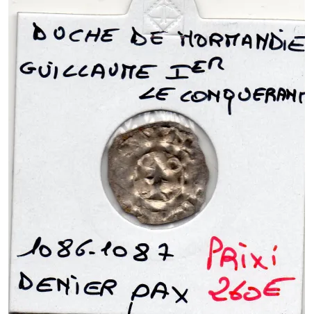 Duché de Normandie, Guillaume 1er le Conquérant (1086-1087) denier