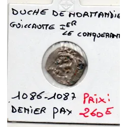 Duché de Normandie, Guillaume 1er le Conquérant (1086-1087) denier