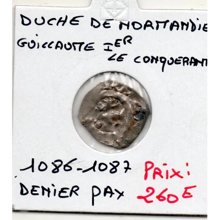 Duché de Normandie, Guillaume 1er le Conquérant (1086-1087) denier
