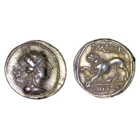 Massalia, Marseille drachme légère (-131 à -120) LIHTWN