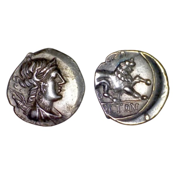 Massalia, Marseille drachme légère (-131 à -120) LIHTWN