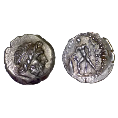 Crête, Gortyna drachme Argent (-267 à -200) Zeus ou Minos