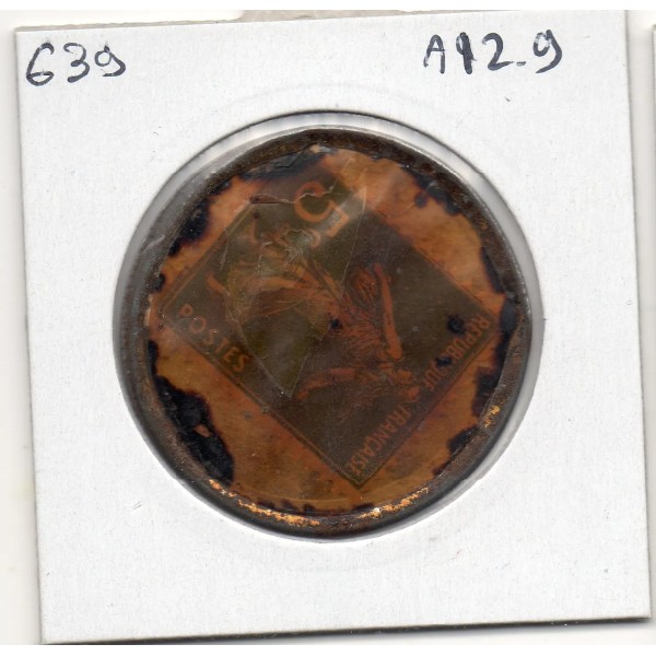 Timbre Monnaie aux dames de France Bordeaux 5 centimes