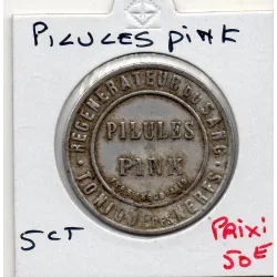 Timbre Monnaie Pilules Pink 5 centimes