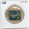 Timbre Monnaie Crédit Lyonnais 25 centimes 1920