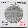 Timbre Monnaie Crédit Lyonnais 5 centimes 1920