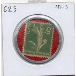 Timbre Monnaie Crédit Lyonnais 5 centimes 1920