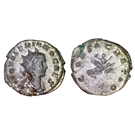 Antoninien de Divus Valerien II (258) Cologne RIC.9 CONSACRATIO