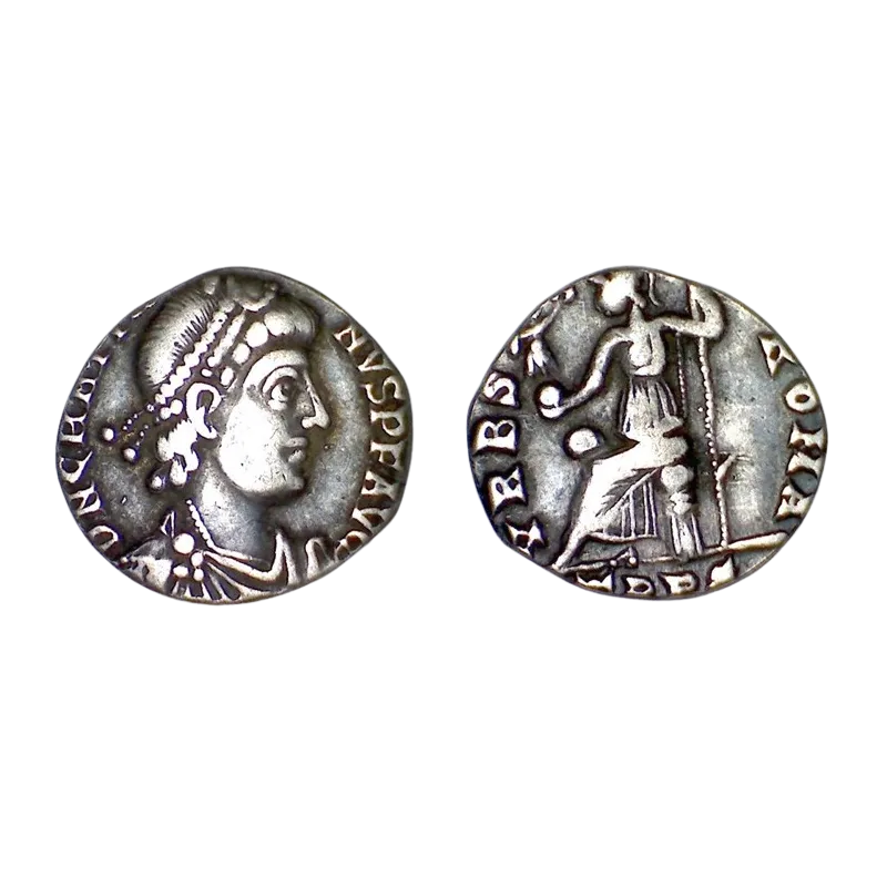 Silique Gratien (367-375) Trèves RIC.27f VRBS ROMA Silique Gratien (367-375) Trèves RIC.27f VRBS ROMA