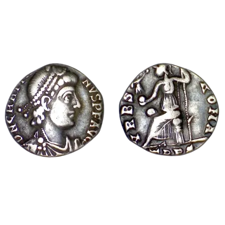 Silique Gratien (367-375) Trèves RIC.27f VRBS ROMA