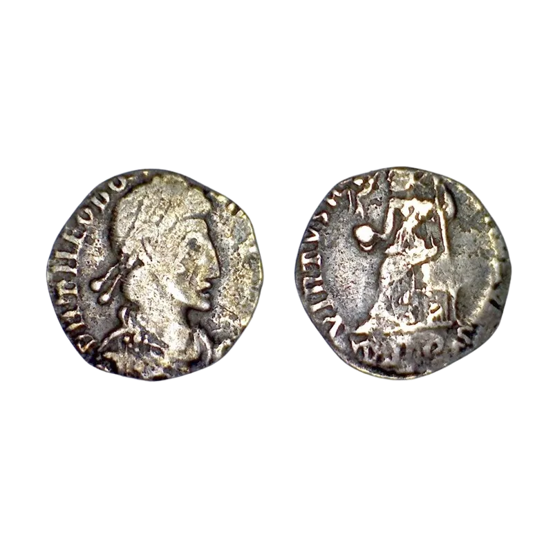 Silique Theodose 1er (388-392) Trèves ric.94b VIRTVS ROMANORVM Silique Theodose 1er (388-392) Trèves ric.94b VIRTVS ROMANORVM