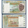 BCEAO P.110Ae pour la Cote d'Ivoire, TB Billet de 1000 Francs CFA 1995