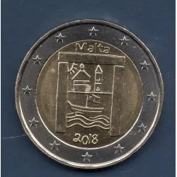 2 euros commémorative Malte 2018 Heritage Culturel piece de monnaie €