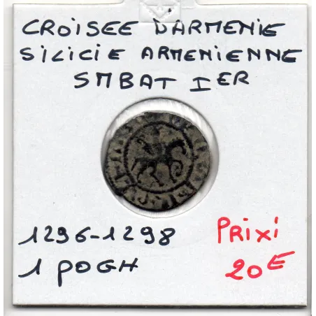 Cilicie Arménienne Smbat 1er Pogh 1296-1298 TB Smbat 1er