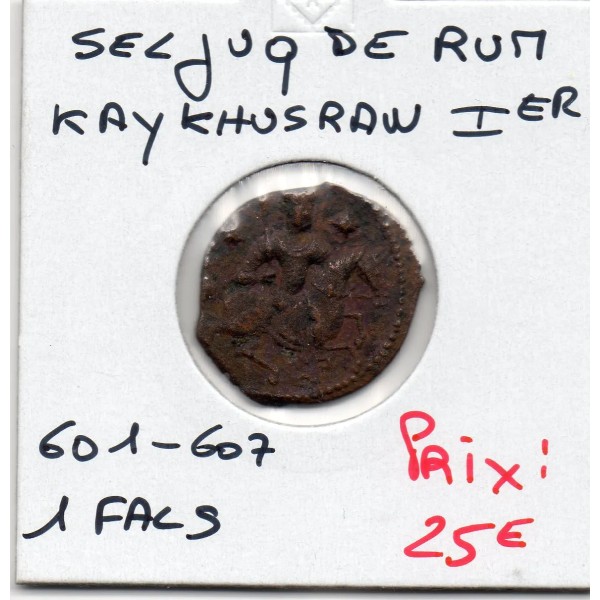 Seljuk de Rum Kaykhusraw I Fals 601-607 AH TTB Cavalier