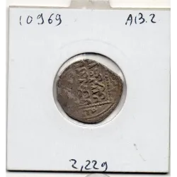 Croisades imitation Ayyubides Dirham Al-Salih Isma'il 635-642 AH TTB Damascus