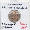 Ilkhanides Abu Sa'id Bahadur 1 Dirham 724 AH TTB