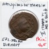 Artuqids de Mardin Qutb al-Din il-Ghazi II dirham ae 572-580 AH TB
