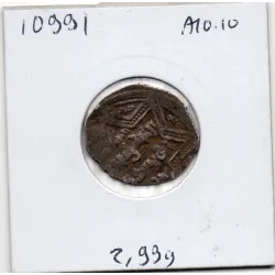Croisades Comté de tripoli imitation Dirham Al-Zahir Ghazi 614-638 AH TTB