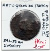 Artuqids de Mardin Qutb al-Din il-Ghazi II dirham ae 572-580 AH B
