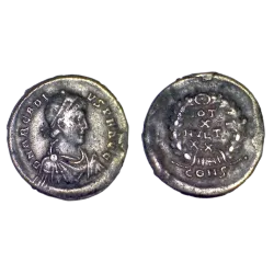 Silique Arcadius (392-395) Ric77e VOT X MVLT XX Constantinople